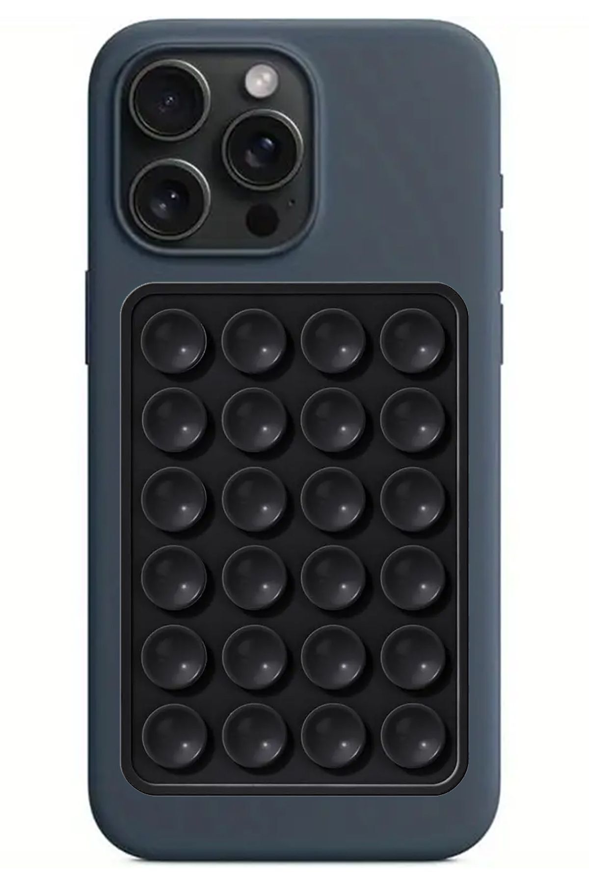 Silikon Vakumlu Telefon Tutucu, Cep Telefonu için Silikon Yapışkanlı, Kaymaz Vantuz Telefon Tutucu